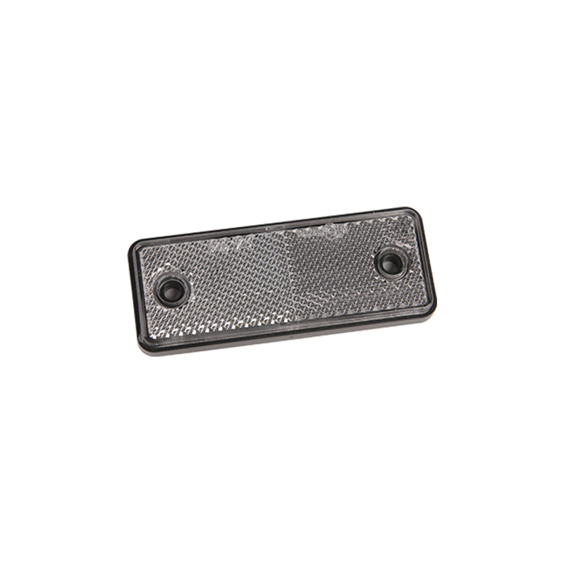 Witte rechthoekige reflector met E-keurmerk JH202-A