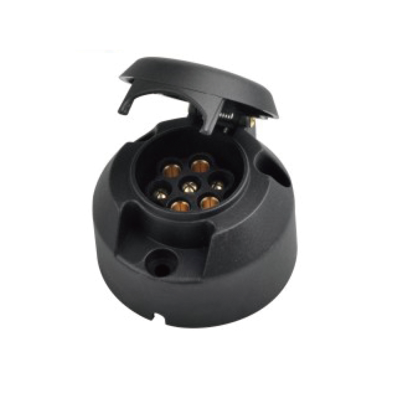 7-polige ronde stekkerdoos, N-type JH001-A