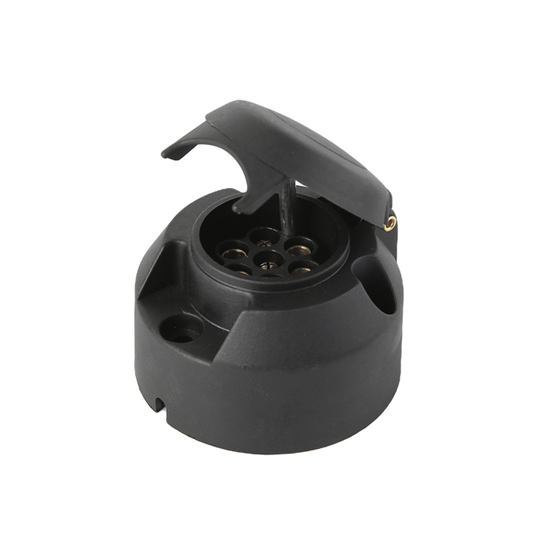 7-polige ronde stekkerdoos met mistlamp JH002