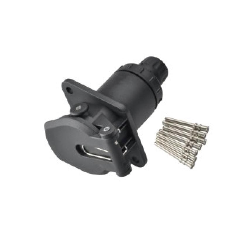 Kunststof stopcontact, 7-pins JH013-A
