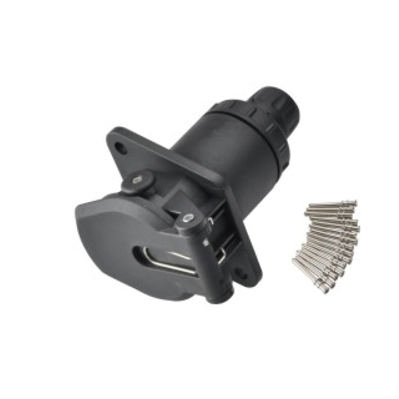 Kunststof stopcontact, 15-pins JH013-B