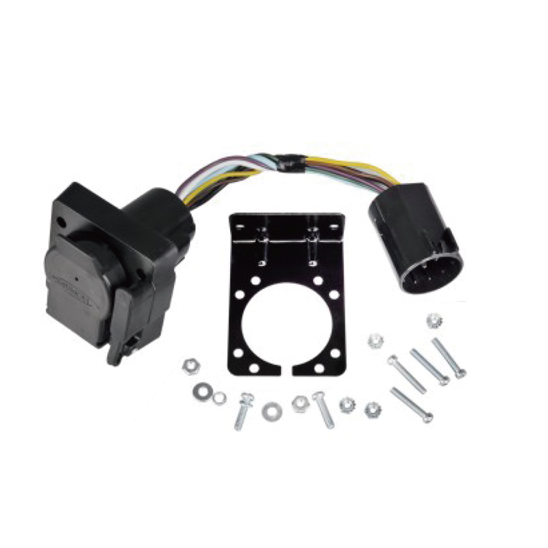 Kabel met stopcontact en accessoiretasje met ijzeren plaat JH263-B