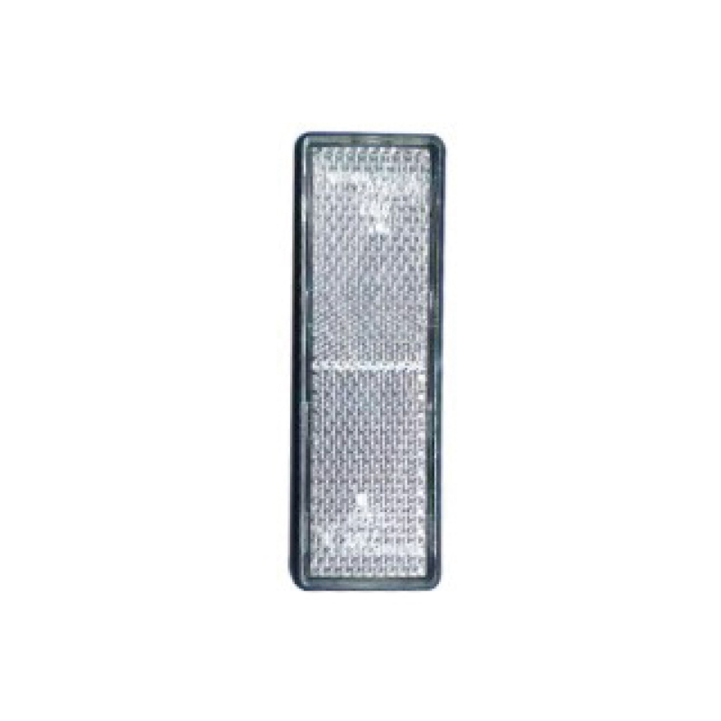 Rechthoekige reflector met ADR- en E-markeringscertificaat wit/amber/rood JH109-B