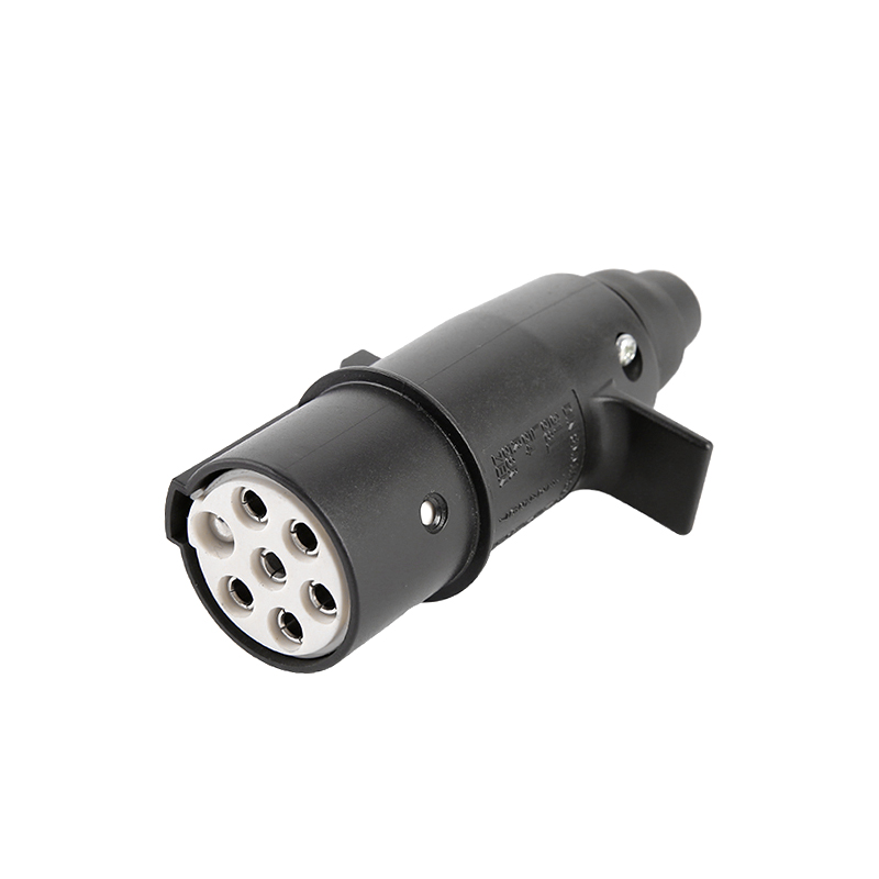 7-pins kunststof stekker JH025-B