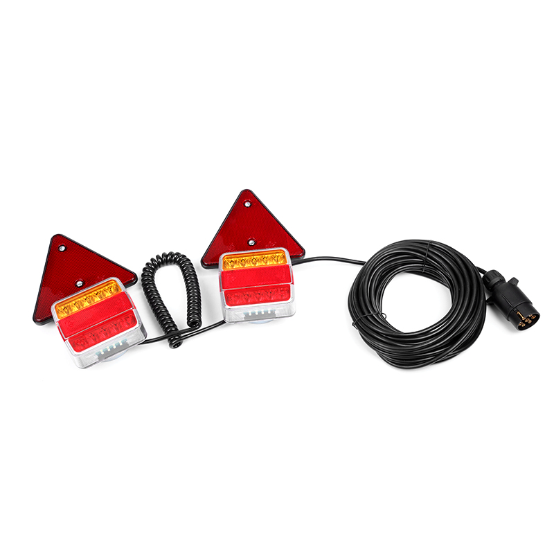 Magnetische LED-lichtset (met driehoekige reflector) JH105-C